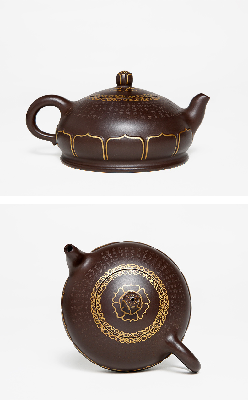 佛系紫砂壺，禪意靜心紫砂壺