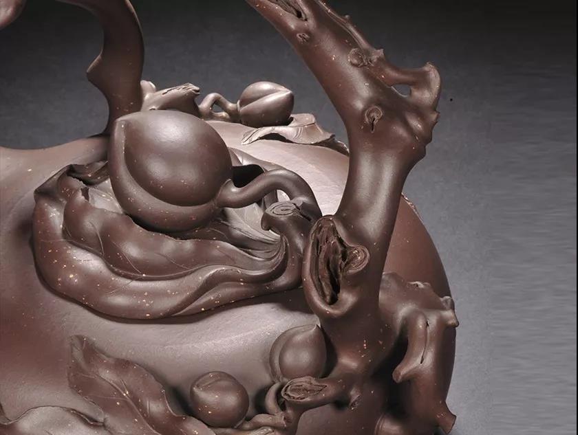 10種最美花器提梁壺，精美別致雕花紫砂壺!