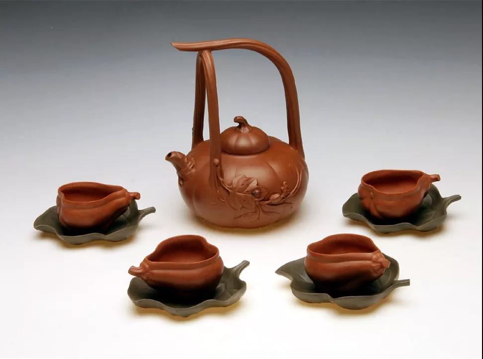 10種最美花器提梁壺，精美別致雕花紫砂壺!