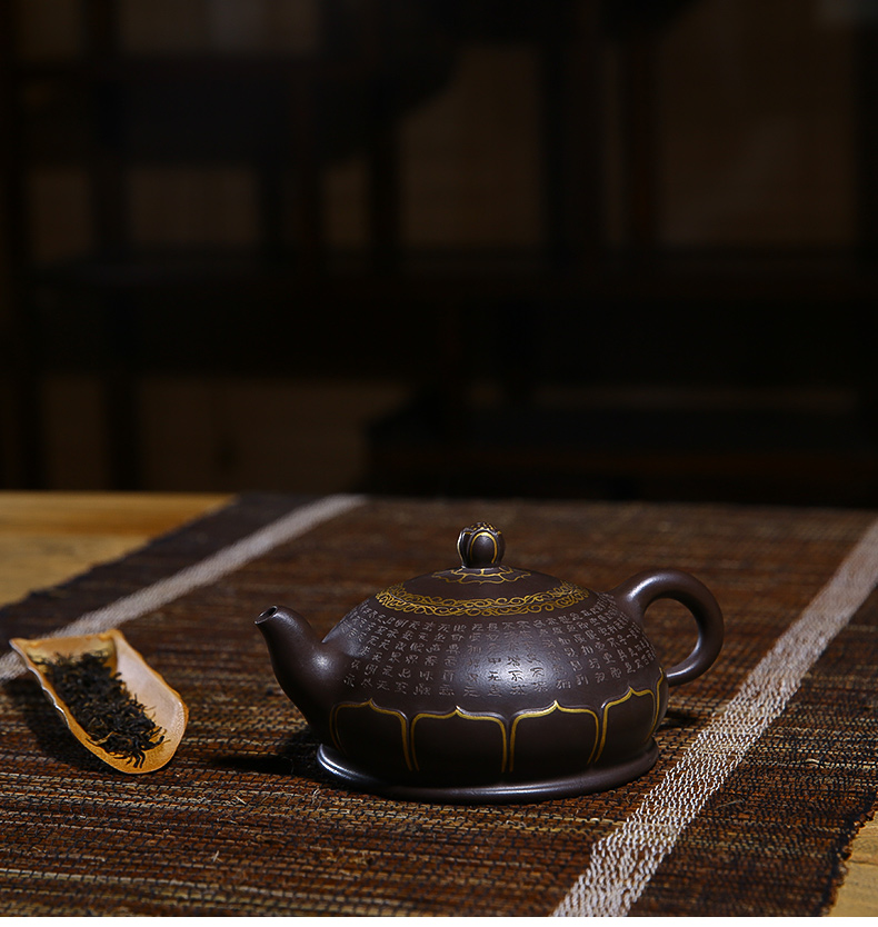 佛系紫砂壺，禪意靜心紫砂壺