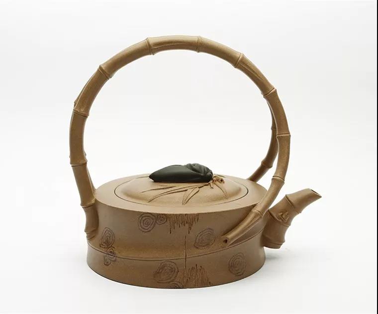 10種最美花器提梁壺，精美別致雕花紫砂壺!