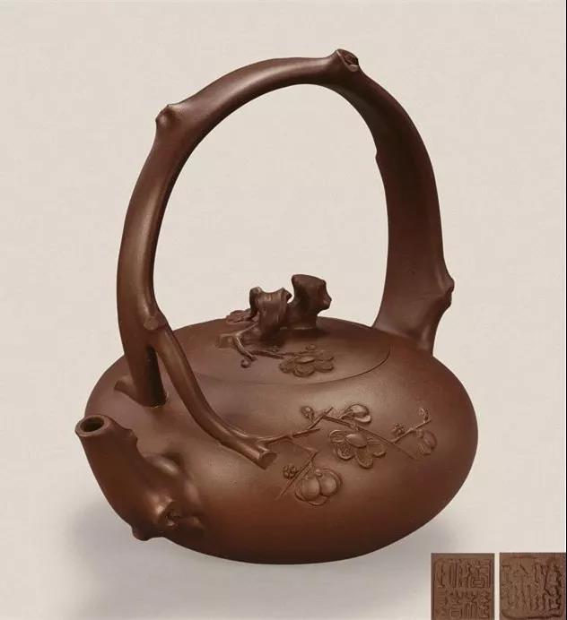 10種最美花器提梁壺，精美別致雕花紫砂壺!