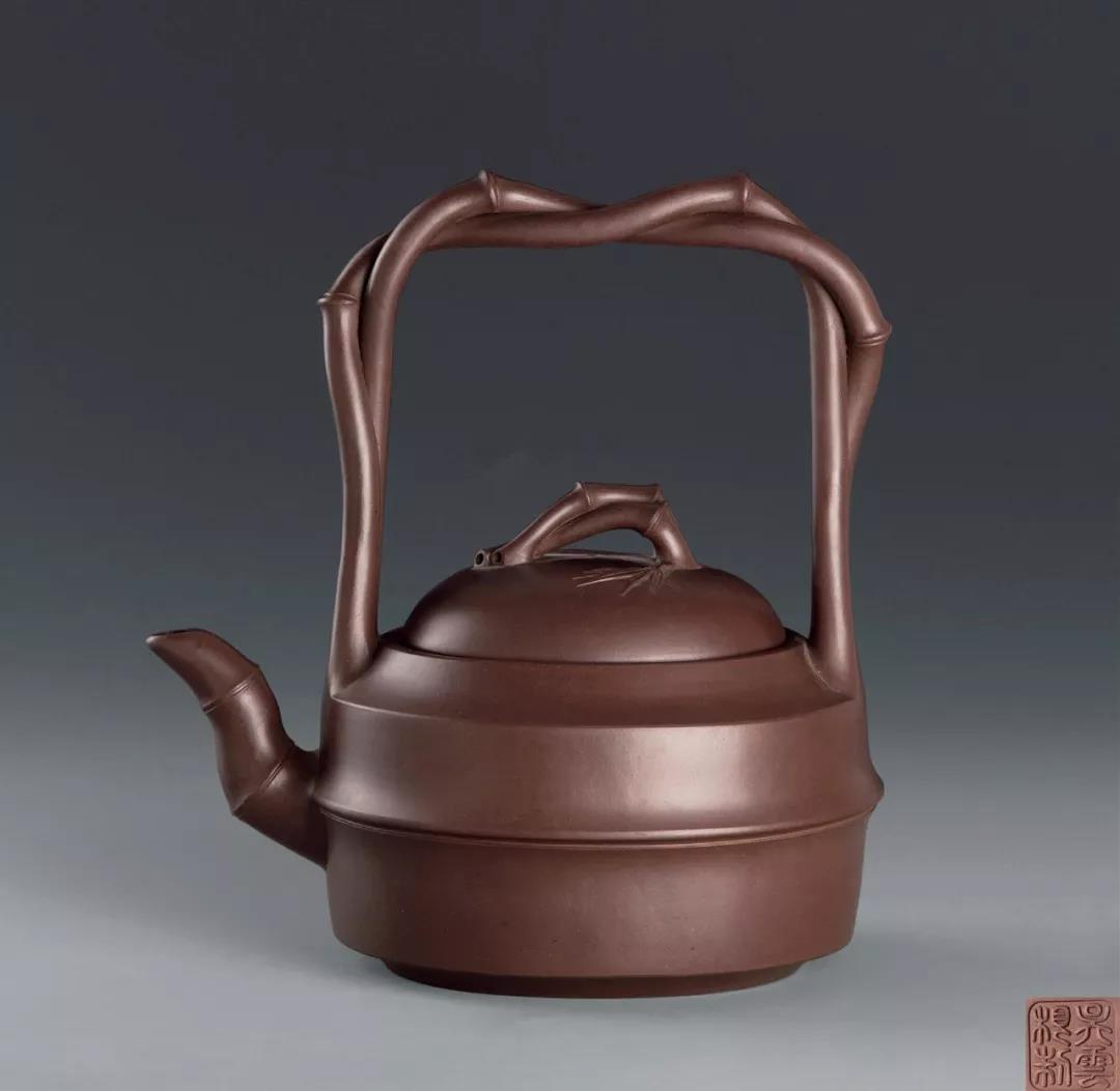 10種最美花器提梁壺，精美別致雕花紫砂壺!