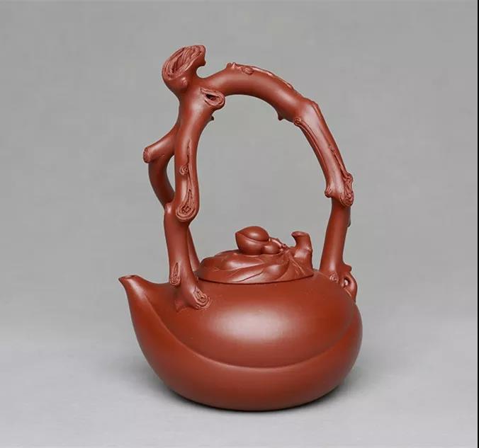 10種最美花器提梁壺，精美別致雕花紫砂壺!